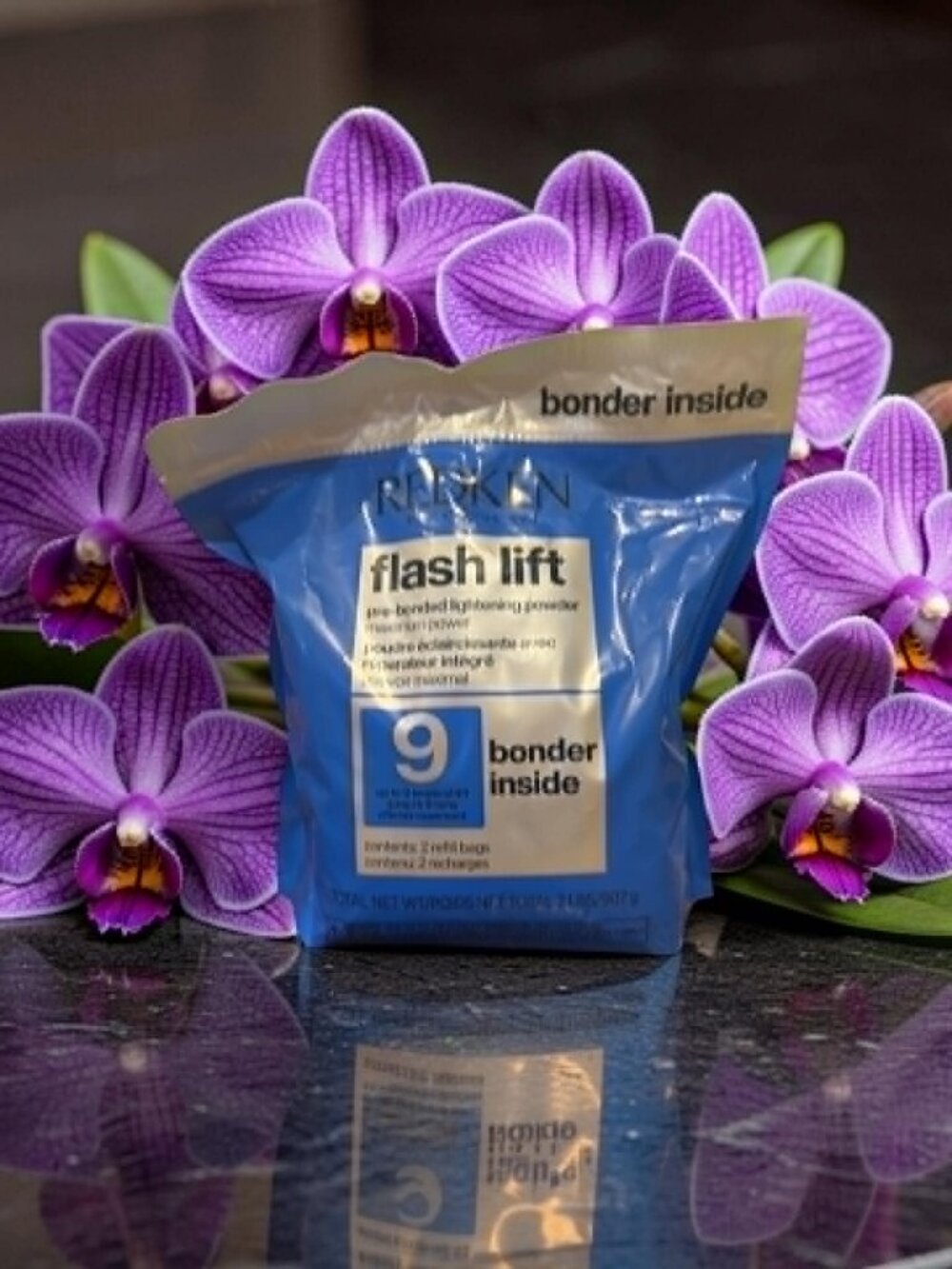 Redken Flash Lift Power 9 Levels Highest Lift Lightening Powder Bonder Inside 2